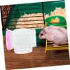 BESPORTBLE DIY Pink Plastic Hamster Maze with Reinforced Tunnel Exit view 2
