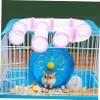 BESPORTBLE DIY Pink Plastic Hamster Maze with Reinforced Tunnel Exit view 4