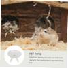 HANABASS Hamster Wheel Toy - Silent 18cm view 3