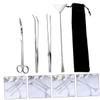 Stainless Steel Aquatic Plant Tool Set, 1 Set, Silver view 2