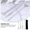 Stainless Steel Aquatic Plant Tool Set, 1 Set, Silver view 4