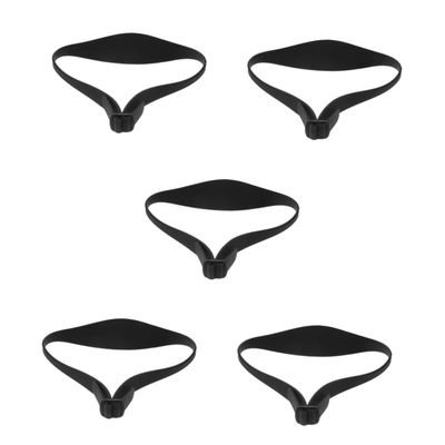Healvian 5-Piece Adjustable Silicone Haircut Template for Precise Haircuts