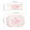 Pink Wrist Rest with Flamingo Pattern for Manicures, PU view 3
