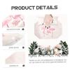 Pink Wrist Rest with Flamingo Pattern for Manicures, PU view 4