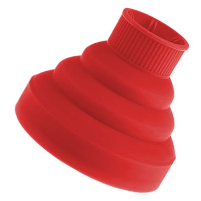 Beatifufu Foldable Red Silicone Hair Dryer Diffuser