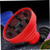 Beatifufu Foldable Red Silicone Hair Dryer Diffuser view 4