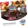 Wooden Sailboat Cake Decoration for Graduation view 4