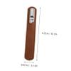 PLAFOPE Stainless Steel Nail File Set with Leather Case, Double-Sided Professional Metal Nail Files for Natural Nails view 2