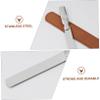 PLAFOPE Stainless Steel Nail File Set with Leather Case, Double-Sided Professional Metal Nail Files for Natural Nails view 4