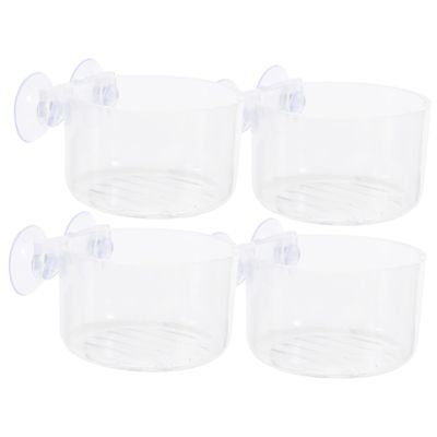Milisten Aquarium Plant Holder with Splash-Proof Design - 4 Pieces