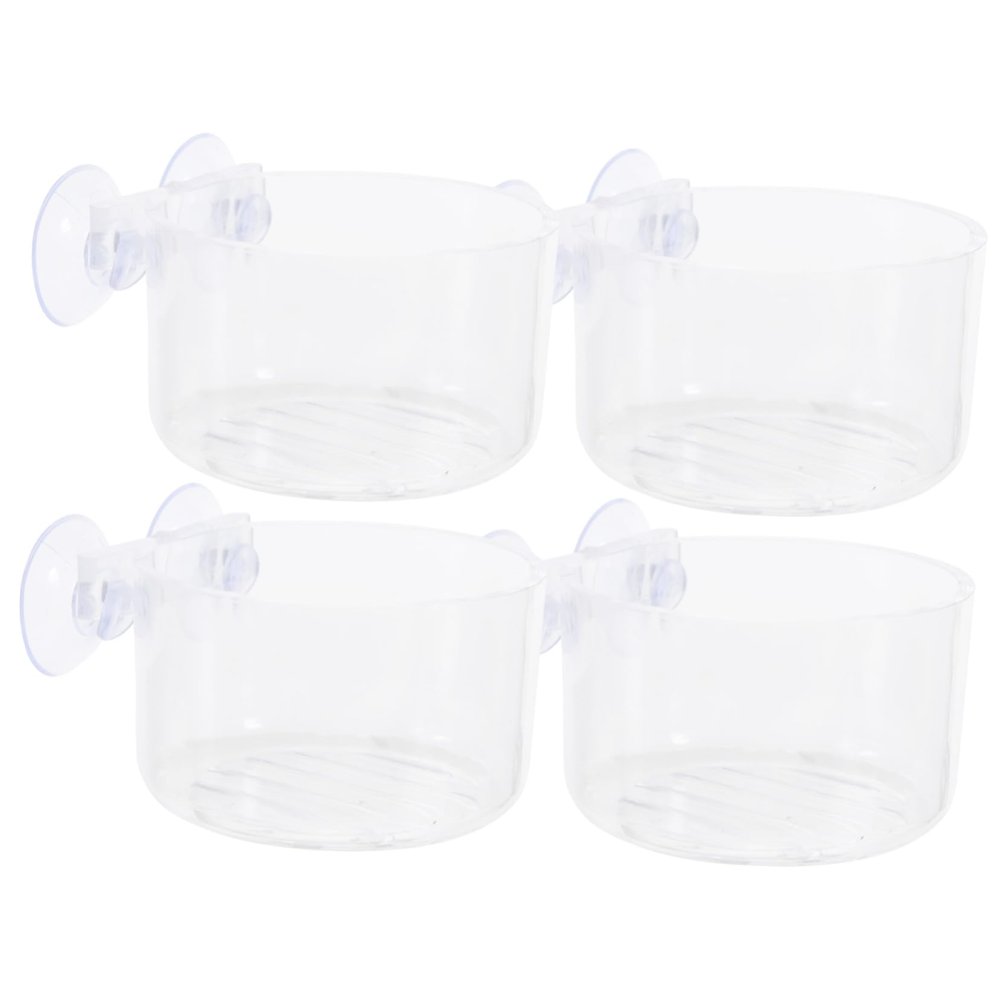 Milisten Aquarium Plant Holder with Splash-Proof Design - 4 Pieces