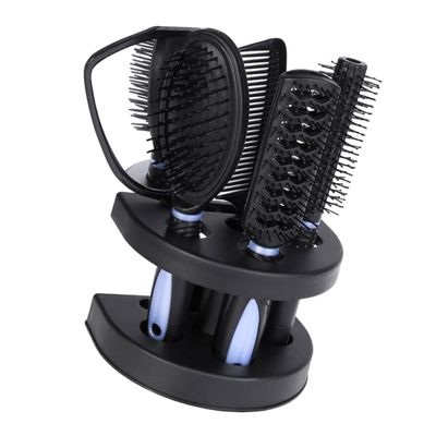 5-Piece Salon Comb and Mirror Set, Antistatic