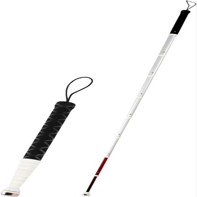 ZMQU Folding Telescopic Blind Cane, 9 Sections, 118–138 cm
