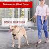 ZMQU Folding Telescopic Blind Cane, 9 Sections, 118–138 cm view 3