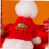 HANABASS Winter Dog Costume with Dragon Pattern view 3