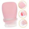 Beatifufu 8-Piece Silicone Travel Bottles for Shampoo, Conditioner and Lotion with Storage Bag view 2