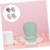 Beatifufu 8-Piece Silicone Travel Bottles for Shampoo, Conditioner and Lotion with Storage Bag view 4