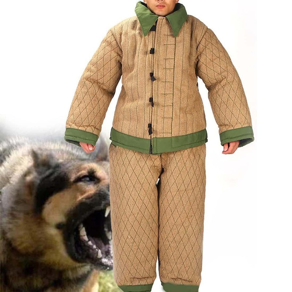 Canvas Camouflage Protective Clothing for Dog Training
