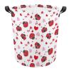 60L “Love Struck” Laundry Basket, Waterproof Collapsible Storage Bin view 1