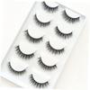 PLAFOPE 10 Pairs of Realistic Synthetic-Fiber False Eyelashes view 3