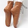 PSMTNNBB High Heels Stretch Ballet Shoes - Brown | 45 view 2