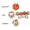 VILLFUL 7-Piece Woven Straw and Rattan Toy Set for Pets, Chew Toys for Parrots, Straw Balls for Training and Enrichment view 2