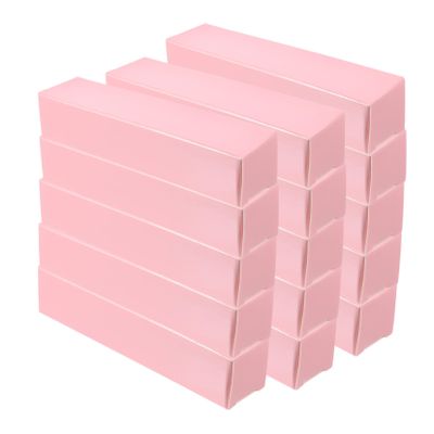 FOMIYES 15-Piece Pink Paper Lipstick Packaging Boxes with Secure Closure