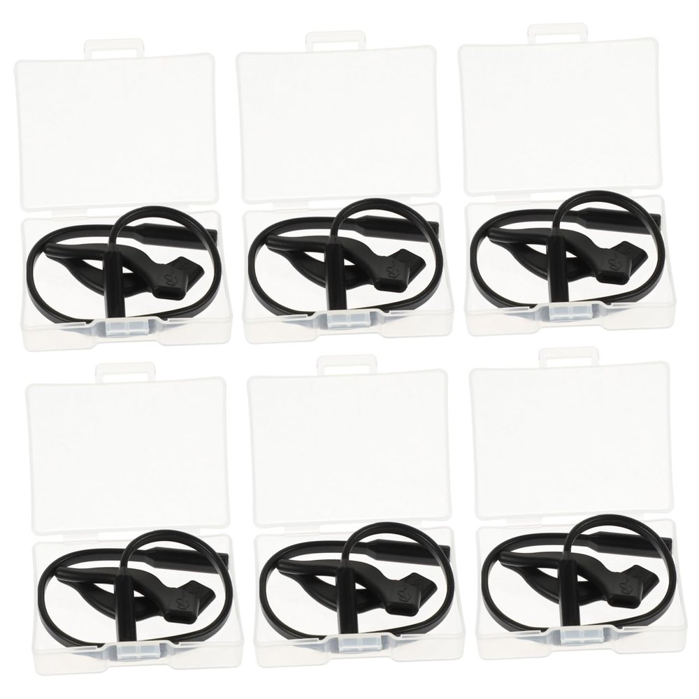 KITANDOVE 6-Piece Eyeglass Holders with Ear Hooks