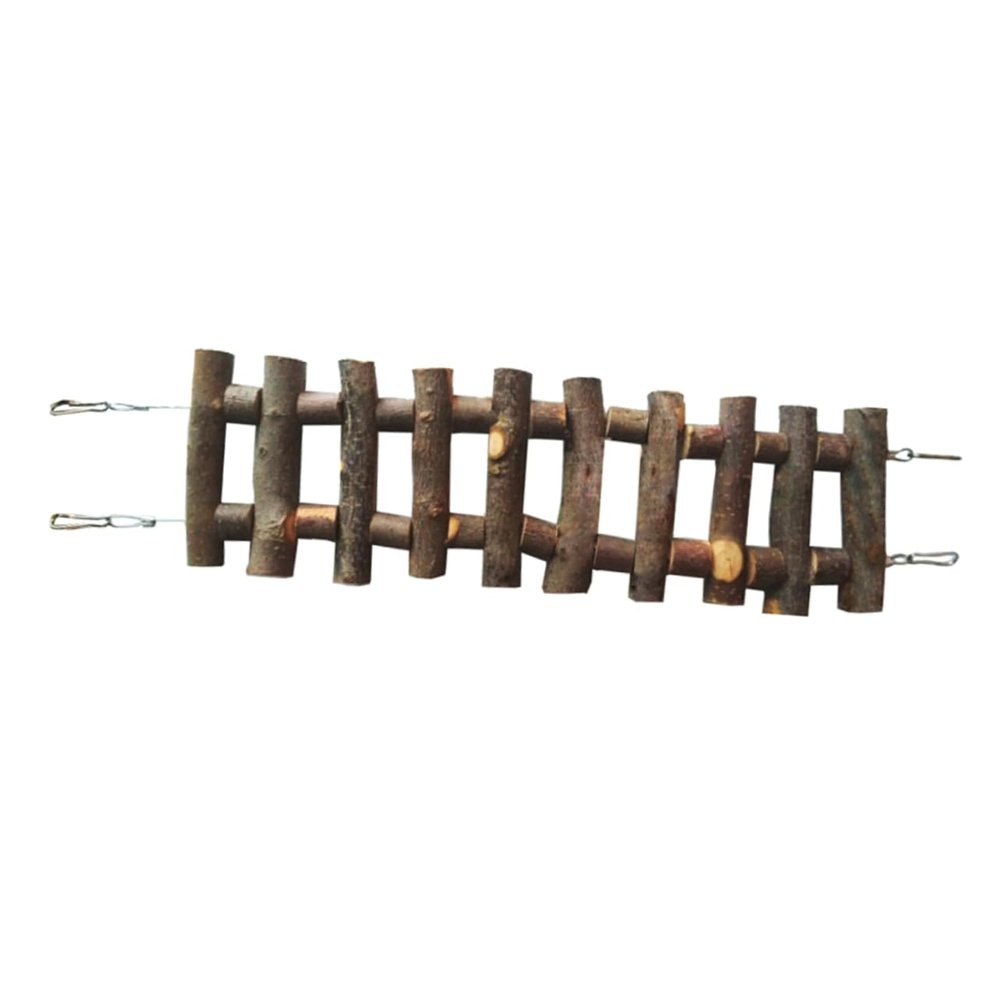 Hohopeti Climbing Ladder Toy for Guinea Pigs, Hamsters, Birds and Other Small Pets with Hooks