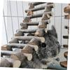 Hohopeti Climbing Ladder Toy for Guinea Pigs, Hamsters, Birds and Other Small Pets with Hooks view 4