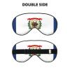 West Virginia State Flag Silk Sleep Mask view 2