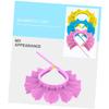 ORFOFE Adjustable Waterproof Shampoo Shower Cap for Girls view 4