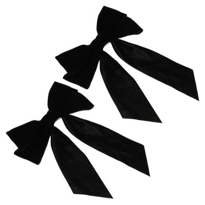 FRCOLOR 6-Piece Large Hair Clips Set, Decorative Bow Clips for Thick or Thin Hair