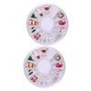 FRCOLOR Nail Art Stickers and Christmas Tree Nail Studs view 1