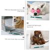 ORFOFE 2-Pack Triple-Head Pet Toothbrush view 2