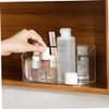 HAPINARY Transparent PS Cosmetic Organizer with Sliding Compartment view 2