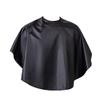 Gogogmee 2-Piece Waterproof Polyester Hairdressing Cape, Adjustable Haircut Cape for Salon and Home, Black view 4
