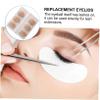 Silicone Artificial Eyelid Model, Khaki, 3 Pairs view 2