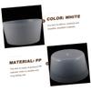 Practical Plastic Sauna Bucket Insert, White, Christmas Event view 3