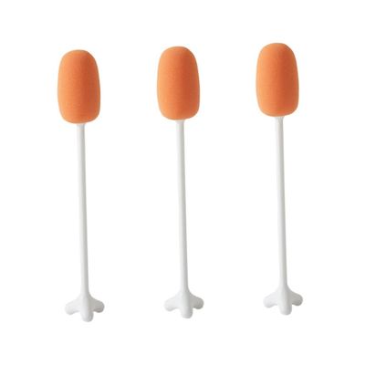 KOMBIUDA 3-Piece 360° Bottle-Neck Sponge Brush Set