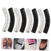 LIFKOME 5 Sets Shiny Rhinestone Shoe Buckles, 8 Pieces x 5 view 4