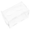 Rutin Acrylic Chicken Feeder with Transparent Box view 1