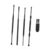 Anneome Stainless Steel Earwax Removal Tool Set with 360° Spiral and Non-Slip Grip view 1