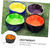 Foldable Portable Dog Bowl, 1 Pc., Nylon, Black view 4