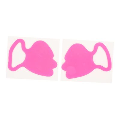 Silicone Facial Patches for Nasolabial Folds, 2 Pieces