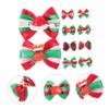 HANABASS 10-Piece Dog Bow Knot Hair Accessories view 3