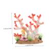 BCOATH Mermaid Coral Statue Aquarium Decoration view 4