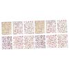 FRCOLOR 12 Sheets Thanksgiving Nail Stickers, Fall Holiday Nail Decals and Nail Art Decorations view 1
