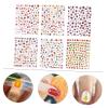 FRCOLOR 12 Sheets Thanksgiving Nail Stickers, Fall Holiday Nail Decals and Nail Art Decorations view 3