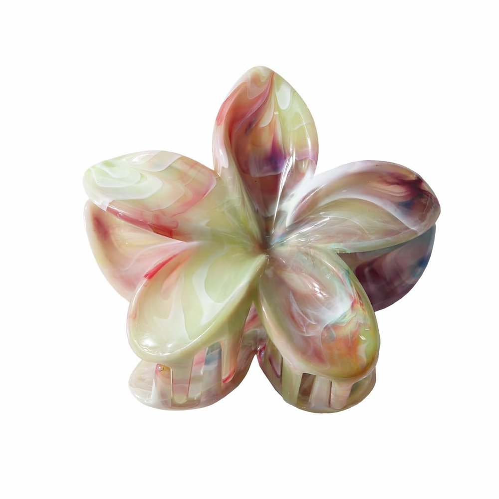 4-Piece Flower Hair Claw Clips for Women and Girls